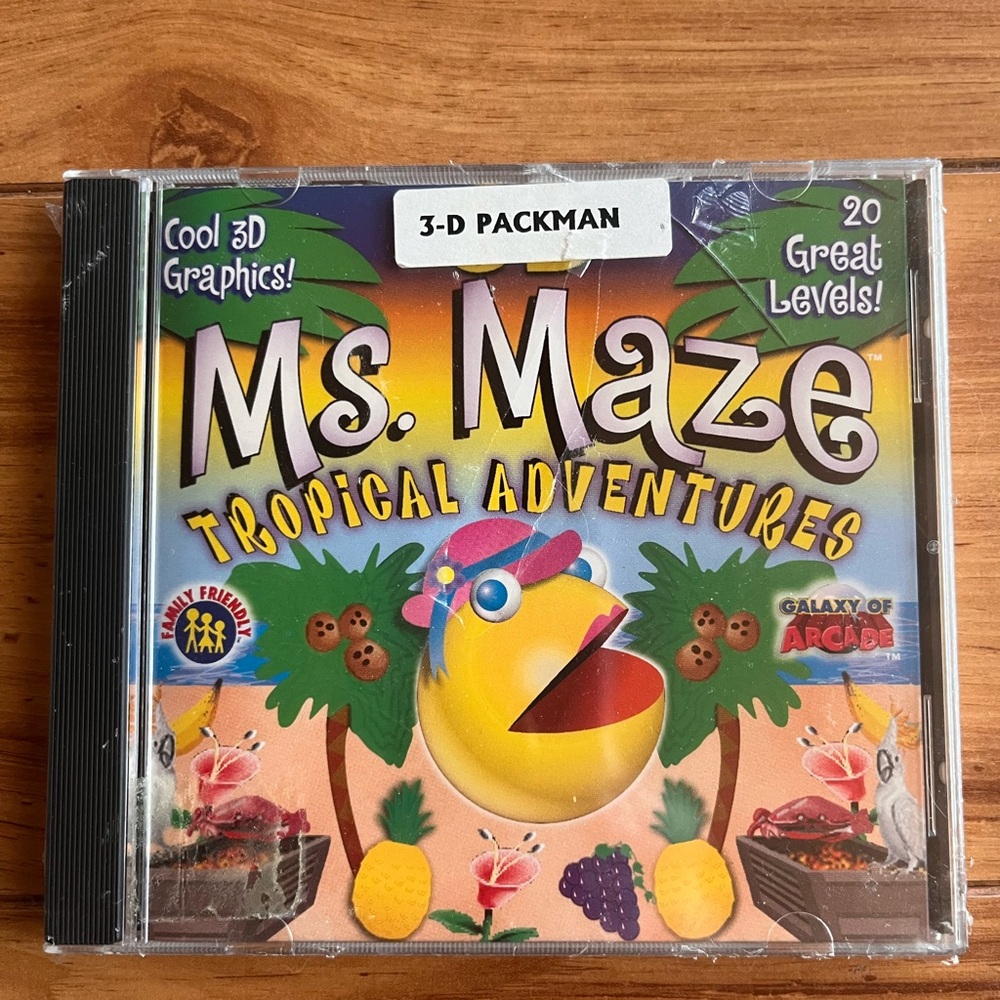 🩷 3/$15 Ms. Maze Tropical Adventures PC Game